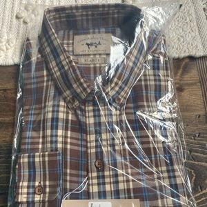 NWT Men’s button down Coastal Cotton